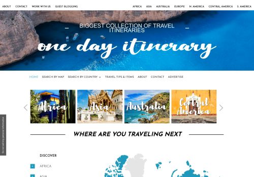 One Day Itinerary - Over 200 Travel Guides In One Place