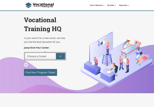1# Vocational Training and Trade School Website
