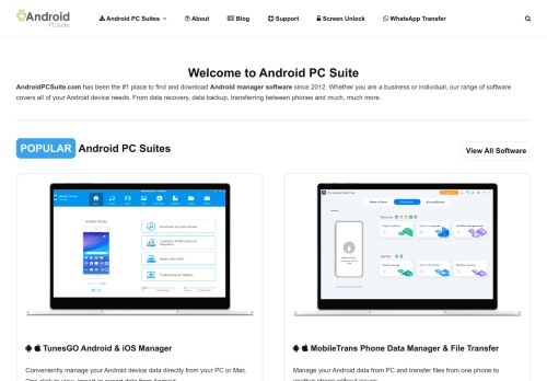 Android PC Suite | Android Manager Software