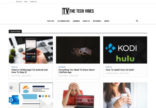 The Tech Vibes - News, How-Tos, Softwares, Gadgets, Gaming