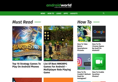 AndroidWorld.org - Android Tricks, How To, Apps
