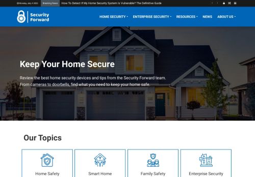 Security Forward — Keep Your Home Secure