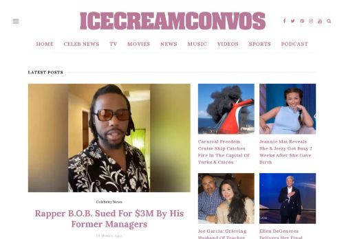 Ice Cream Convos - Serving Delicious Scoops Of Entertainment & Celebrity News
