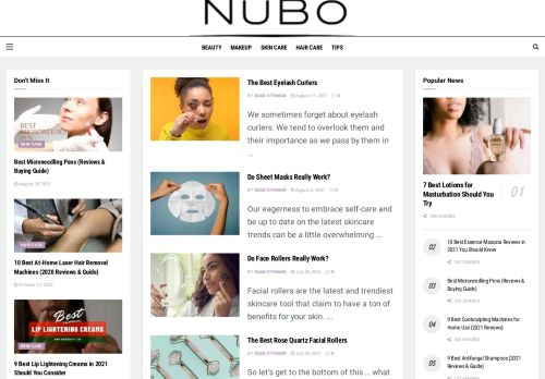Beauty Product Reviews | Skin & Hair Care Tips | Nubo Beauty