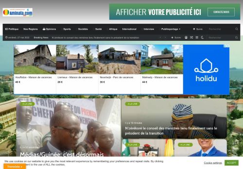 Aminata.com Linformation en Guinée et dans le mondeLes nouvelles de la République de Guinée