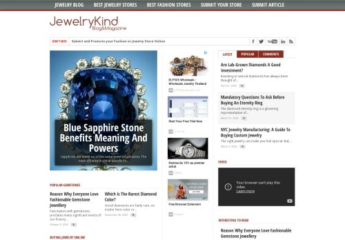Online Jewelry Business Directory | Submit & Promote Your Website
