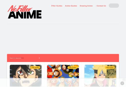 No Filler Anime - Ultimate Guide for Filler Lists & Episodes
