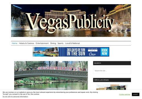 Vegas Publicity News, Hotels, Casinos, Shows, Dining, Sports
