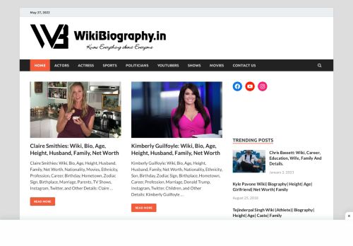 Wiki Biography - Know Everything About Everyone
