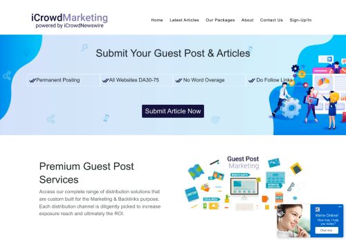 iCrowdMarketing Services – Guest Posting Services
