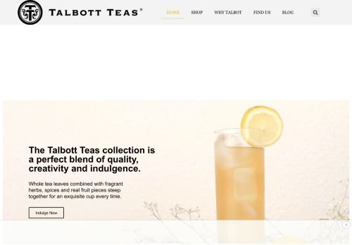 Homepage - Talbott Teas
