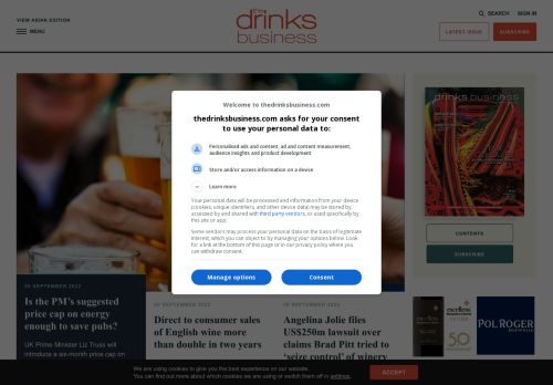 The Drinks Business - Wine, Spirits and Beer Industry News & Trade Analysis