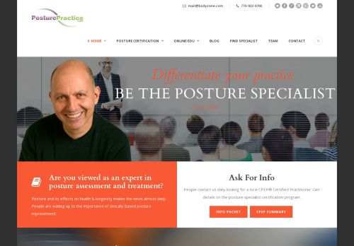 Posture Practice – Posture Certification
