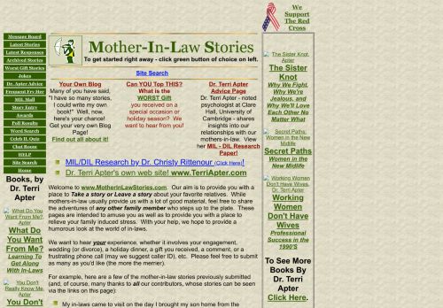 Mother-In-Law Stories and Mother-In-Law Jokes
