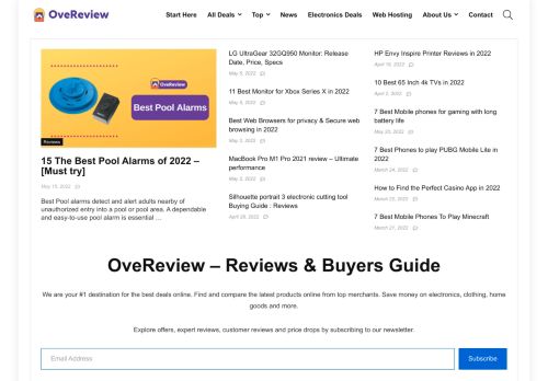 OveReview – Reviews & Buyers Guide
