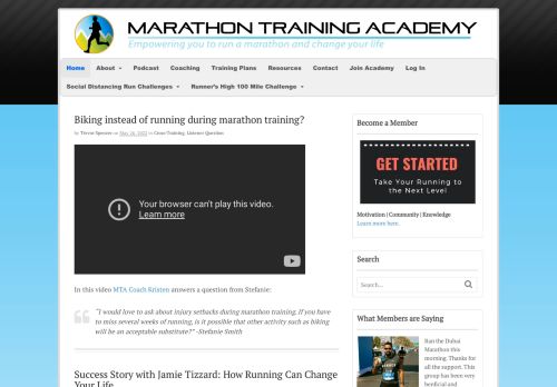 Marathon Training Academy
