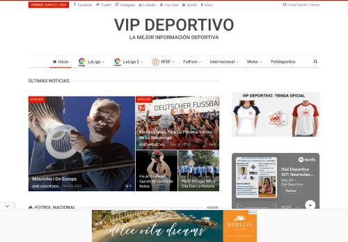 VIP Deportivo - La mejor información deportiva
