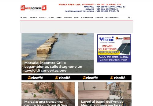 Itaca Notizie | la Sicilia in tempo reale, news, politica, cronaca e curiositÃ 
