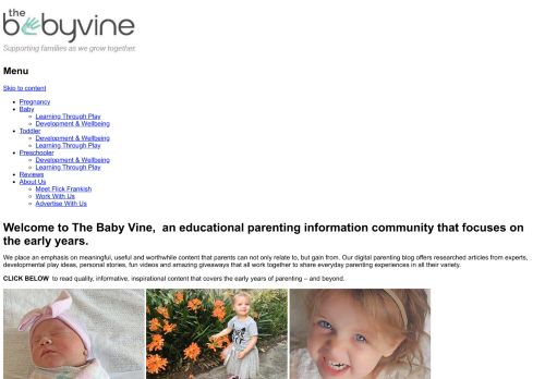 The Baby Vine - Parenting Information - The Baby Vine
