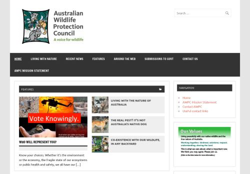 Australian Wildlife Protection Council – A voice for wildlife
