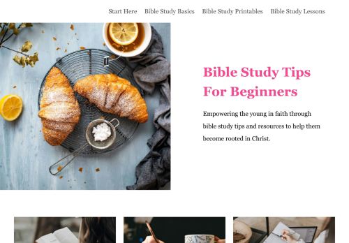 Rock Solid Faith - Bible Study Tips For Beginners
