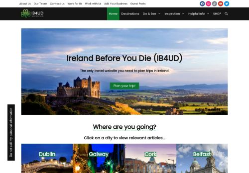 Ireland Before You Die - Ireland travel guide, tips & advice
