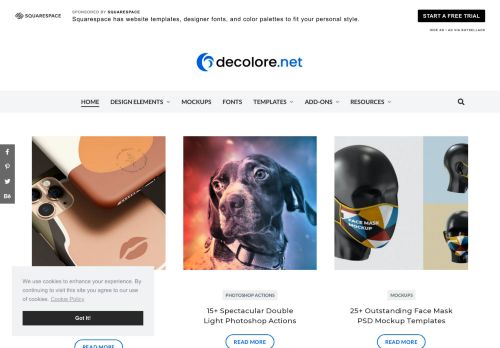 Graphic & Web Design Resources - Decolore.net
