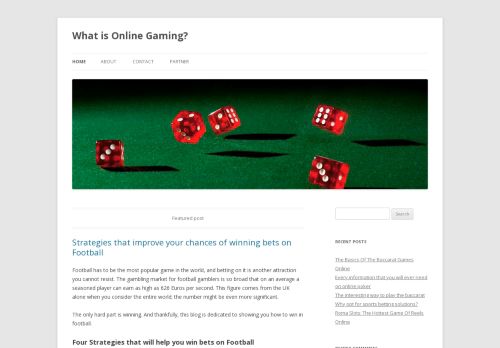 What is Online Gaming?