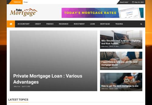 Take Mortgage – Finance & Mortgage
