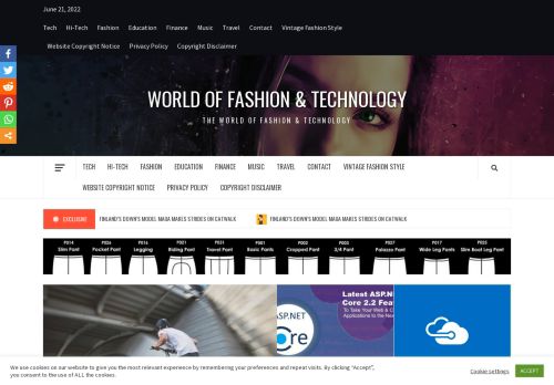 World of Fashion & Technology - World of Fashion & Technology