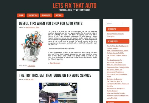 Lets Fix That Auto | Finding A Quality Auto Mechanic
