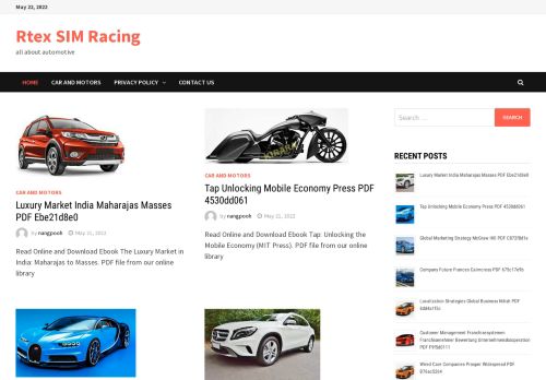 Rtex SIM Racing – all about automotive