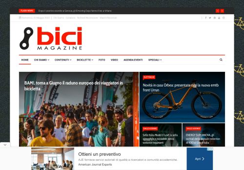 Bicimagazine.it - Magazine online dedicato alle biciclette e alla vita su due ruote - BICIMAGAZINE.IT