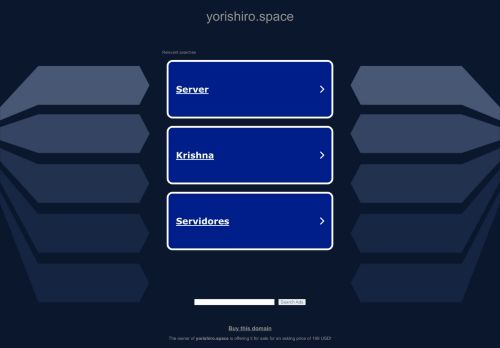 yorishiro.space - This website is for sale! - yorishiro Resources and Information.