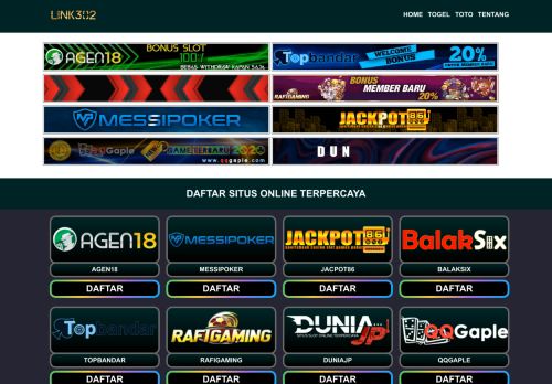 LINK302 | Daftar Situs Online - Kumpulan Situs Slot Resmi Indonesia