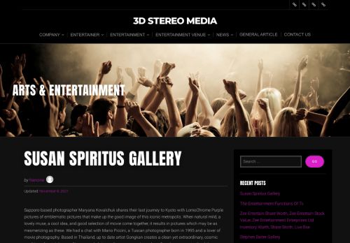 3D Stereo Media