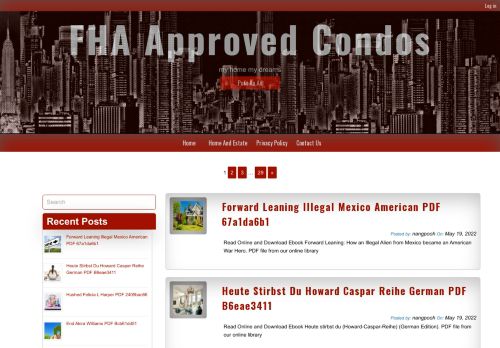 FHA Approved Condos – my home my dreams