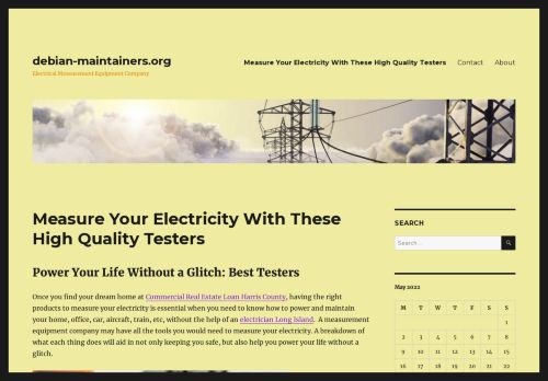 debian-maintainers.org – Electrical Measurement Equipment Company