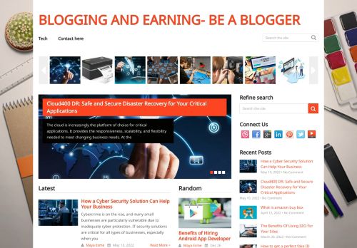 Blogging and Earning- be a blogger