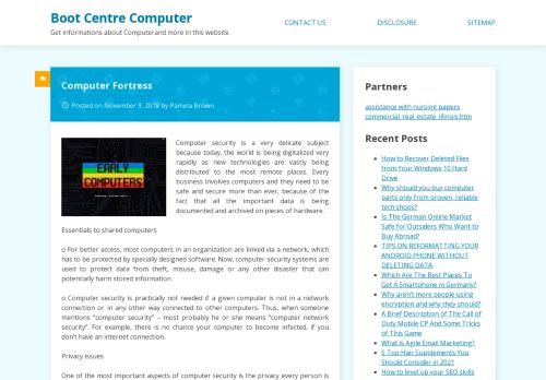 Boot Centre Computer – Get informations about Computerand more in this website.