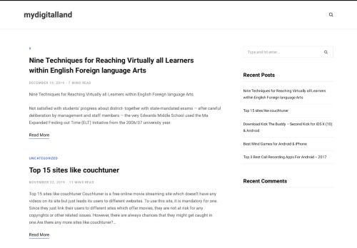 mydigitalland - Just another WordPress site