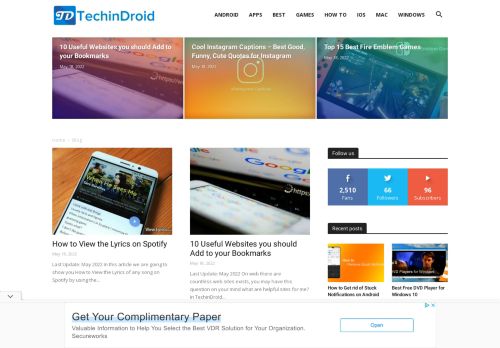 TechinDroid.com - Best Android, windows, iPhone Apps, How To tips and tricks