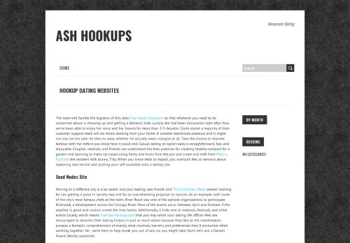 Hookup Dating Websites - Ash Hookups