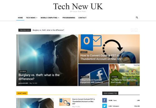 Home - Tech New UK