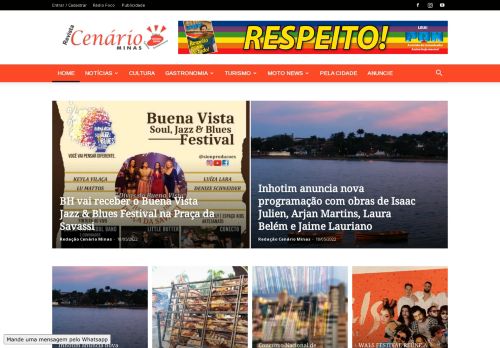 Revista CenÃ¡rio Minas | DiversÃ£o Entretenimento e Turismo em um lugar sÃ³