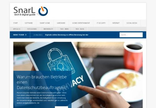 Snarl.de - dein Tech&Digital Guide - IT I Smart Home I Security I Apps I