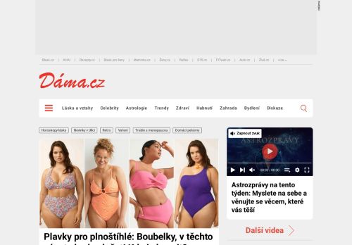 Dáma.cz – web pro všechny ženy a dámy