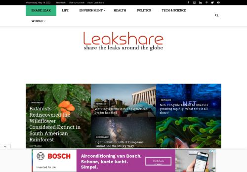 Leakshare.org - Share the leaks around the globe