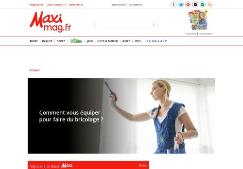 maximag.fr : Votre magazine féminin mode, santé, cuisine, astuces…
