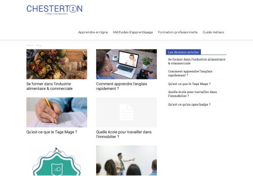 Chestertoncc - Un site utilisant WordPress